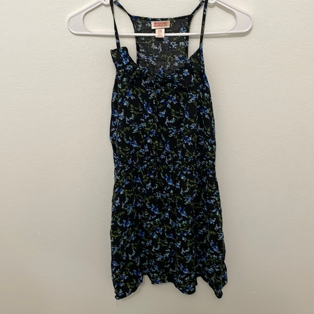 floral tank dress